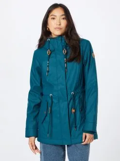 Ragwear Parkas Tussenparka Monadis Dames Smaragd -Aanbiedingen Ragwear Winkel 7d56430323fe8184d9371ff17d78c3f5