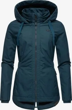 Voorkant 37 Ragwear Tussenjassen Tussenjas Varvarra Dames Blauw