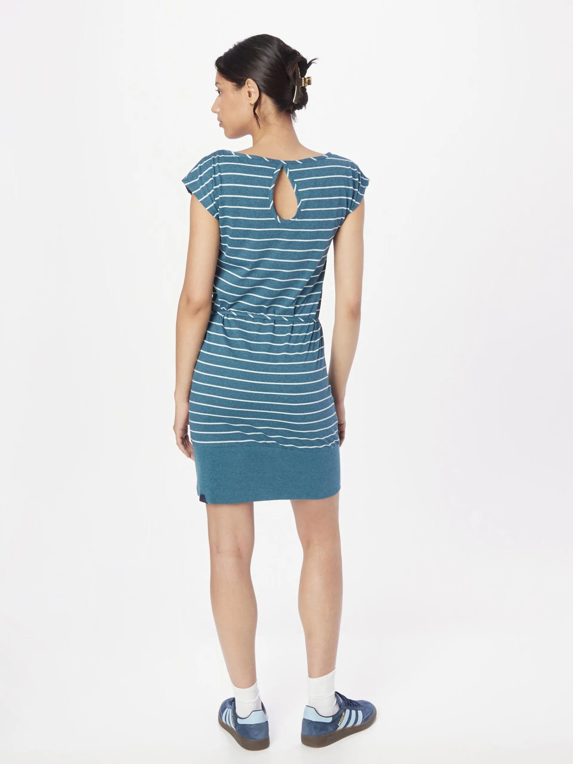 Ragwear Jerseyjurken Jurk SOCHO Dames Aqua 4 Ragwear Jerseyjurken Jurk SOCHO Dames Aqua - Afbeelding 4