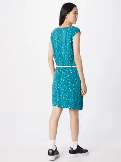 Ragwear Mini Jurken Jurk Dames Petrol / Mintgroen -Aanbiedingen Ragwear Winkel 80646f086721936f997be3285f5a9aea