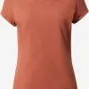 Ragwear T-shirts Shirt FLORAH Dames Roestbruin