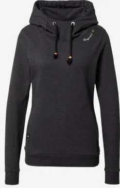 Ragwear Hoodies Sweatshirt FLORA Dames Donkergrijs