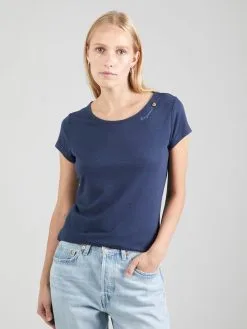 Ragwear T-shirts Shirt MINTT Dames Navy -Aanbiedingen Ragwear Winkel 82c1f82a67f1598e9beec050bab7d85f
