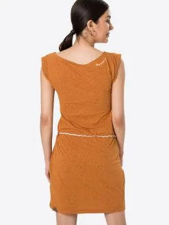 Ragwear Zomerjurken Zomerjurk Tag Dames Bruin -Aanbiedingen Ragwear Winkel 82c735ac206fa7db06e83fea1f890215