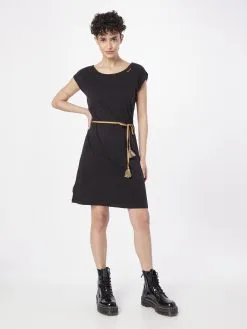 Ragwear Mini Jurken Jurk MANNDY Dames Zwart -Aanbiedingen Ragwear Winkel 843b6a7aed1f7e37cce12cd60c01b581