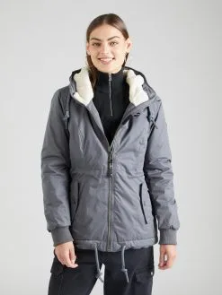 Ragwear Parkas Tussenparka DANKKA Dames Grijs -Aanbiedingen Ragwear Winkel 8480acee21a5a825d6098f4f35cd65c8