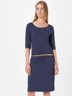 Ragwear Jerseyjurken Jurk TAMILA Dames Navy -Aanbiedingen Ragwear Winkel 87afca57ac9140731a20c45aa6acd3ab