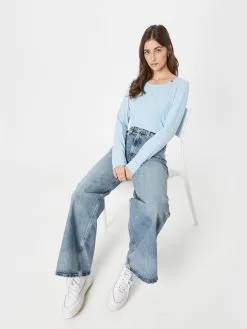 Ragwear Longsleeves Shirt FLORAH Dames Pastelblauw -Aanbiedingen Ragwear Winkel 8a81deb64d2ad8b48ecc84953b9ddef5