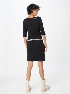 Ragwear Jerseyjurken Jurk TANYA Dames Zwart -Aanbiedingen Ragwear Winkel 8c762ae7e9e39f4294bc9fd190c45131