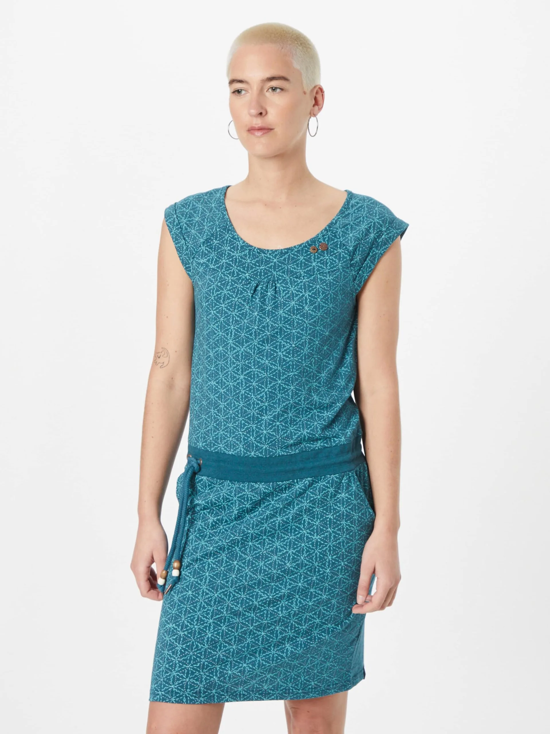 Ragwear Zomerjurken Zomerjurk Dames Petrol 3 Ragwear Zomerjurken Zomerjurk Dames Petrol - Afbeelding 3