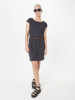 Ragwear Jerseyjurken Jurk SOFFIA Dames Donkergrijs -Aanbiedingen Ragwear Winkel 8f0ca3d00535f87aa5050fd9be285069