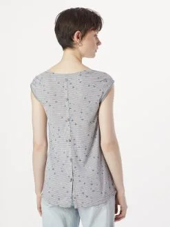 Ragwear T-shirts Shirt DOMINNICA Dames Grijs -Aanbiedingen Ragwear Winkel 94618bef8df1cdf69a83e4f23c0174be