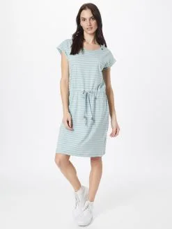 Ragwear Jerseyjurken Jurk MALLORY Dames Aqua / Lichtblauw -Aanbiedingen Ragwear Winkel 94cb8a8143c6f9c76b27dd5837082941