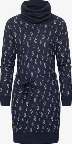 Ragwear Mini Jurken Jurk Marina Dames Navy