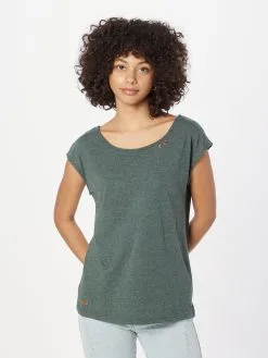 Ragwear T-shirts Shirt Soffia Dames Donkergroen -Aanbiedingen Ragwear Winkel 9500d84944aa7151530c3977b4372eeb