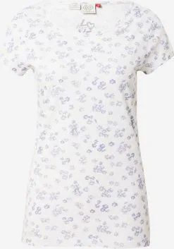 Ragwear T-shirts Shirt Dames Wit