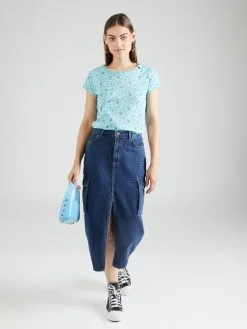 Ragwear T-shirts Shirt Dames Aqua -Aanbiedingen Ragwear Winkel 9604c4199643952dbf618ddf66af1101