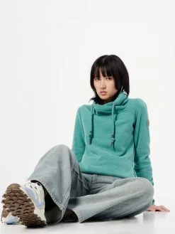 Ragwear Sweatshirts Sweatshirt NESKA Dames Mintgroen -Aanbiedingen Ragwear Winkel 9786f0783d42d89ca048123445686bc3