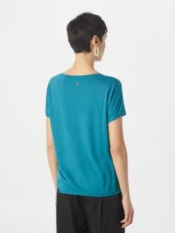 Ragwear T-shirts Shirt PECORI Dames Blauw -Aanbiedingen Ragwear Winkel 988157fd9e02b574d0c96469729281a8