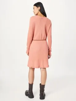 Ragwear Mini Jurken Jurk Dames Zalm Roze -Aanbiedingen Ragwear Winkel 98a04f38a69e3d7cbde62447a244a2b3