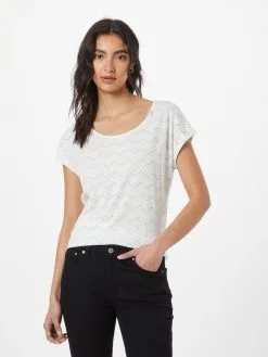 Ragwear T-shirts Shirt CHEDAR CHEVRON Dames Offwhite -Aanbiedingen Ragwear Winkel 9b3742fed9782f7824ab2a73c65c4013