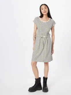 Ragwear Jerseyjurken Jurk MALLORY Dames Offwhite -Aanbiedingen Ragwear Winkel 9b3fd270418093eb9c81bebce1325e8a