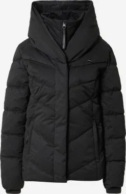 Ragwear Winterjassen Winterjas NATESA Dames Zwart