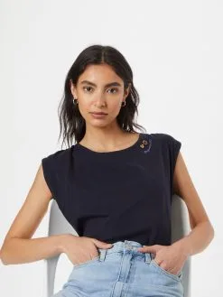 Ragwear T-shirts Shirt GREETA Dames Navy -Aanbiedingen Ragwear Winkel 9bc48decb9bab695debf36bbe4f47b0e