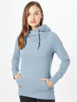 Ragwear Hoodies Sweatshirt Dames Lichtblauw -Aanbiedingen Ragwear Winkel 9ce3630d9743d3f267c086cac10d98f7