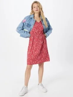 Ragwear Mini Jurken Jurk FLORRENCE Dames Donkerroze -Aanbiedingen Ragwear Winkel 9d7a6c2f8a129deff5deb3c548540af0