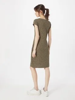 Ragwear Jerseyjurken Jurk RIVAN Dames Olijfgroen / Lichtgroen -Aanbiedingen Ragwear Winkel 9ef14ce33704bb93f036a610b7c7ee89