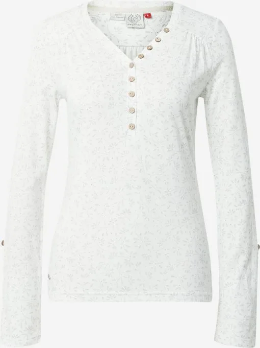 Ragwear Longsleeves Shirt Dames Wit -Aanbiedingen Ragwear Winkel a04ae8f5f130ec2e234fe8783677393b