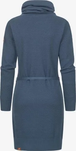 Ragwear Gebreide Jurken Gebreide Jurk Babett Dames Duifblauw -Aanbiedingen Ragwear Winkel a1e0852e3a090c9aa5bcca09b9a6452b