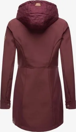 Ragwear Parkas Tussenparka Ybela Dames Wijnrood -Aanbiedingen Ragwear Winkel a40969e560bb264200e05e619f32a343