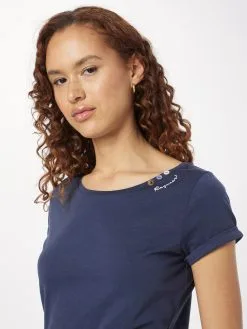 Ragwear T-shirts Shirt Florah Dames Navy -Aanbiedingen Ragwear Winkel a4b2916ee4084bf91bbc4f240cd247c9