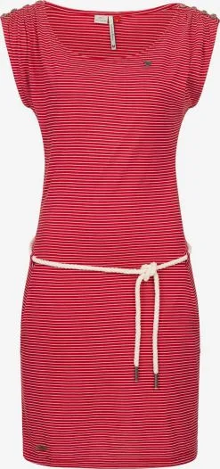Ragwear Zomerjurken Zomerjurk Chego Dames Rood