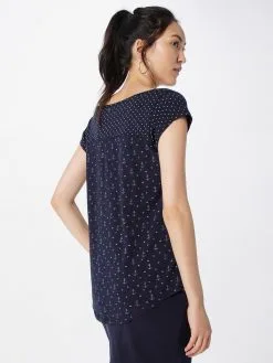 Ragwear T-shirts Shirt ROSANNE Dames Navy / Lichtblauw -Aanbiedingen Ragwear Winkel ab76cdb96e59665d8cfe3b0f8f881ed2