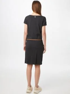 Ragwear Jerseyjurken Jurk Montana Dames Zwart Gemêleerd -Aanbiedingen Ragwear Winkel ac49cf1ab81c445cee7cd4b556fc5973