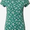 Ragwear T-shirts Shirt Dames Smaragd / Pastelgroen
