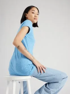 Ragwear T-shirts Shirt MINTT Dames Lichtblauw -Aanbiedingen Ragwear Winkel af395889bb8fdb1db2aba83867f59b85