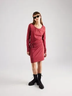 Ragwear Mini Jurken Jurk ALEXXA Dames Framboos -Aanbiedingen Ragwear Winkel b0814292e0e424a2d9d41b6e30133284