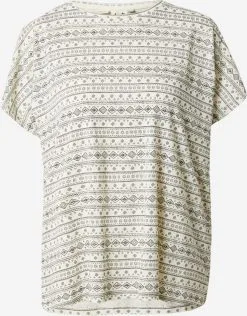 Ragwear T-shirts Shirt GEANA Dames Offwhite