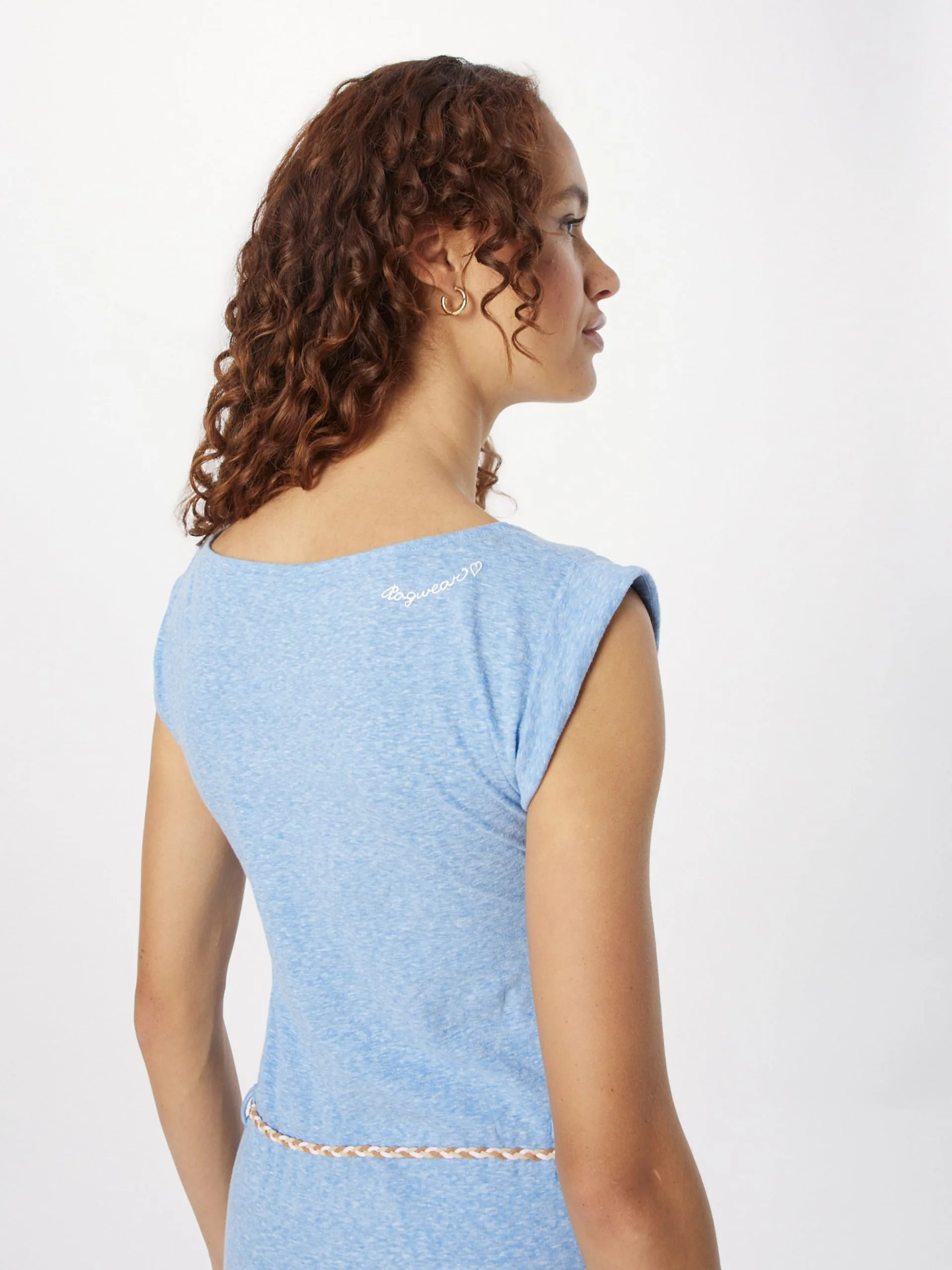 Ragwear Jerseyjurken Jurk TAGG Dames Blauw Gemêleerd 2 Ragwear Jerseyjurken Jurk TAGG Dames Blauw Gemêleerd - Afbeelding 2