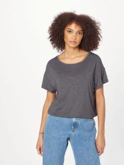 Ragwear T-shirts Shirt NICKA Dames Bruin -Aanbiedingen Ragwear Winkel b3b06d99a8c062dde7d519efdb73ab22