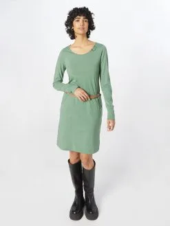 Ragwear Jerseyjurken Jurk MONTANA Dames Groen -Aanbiedingen Ragwear Winkel b3c5216df0dff2d98ff3b496e2a597c3