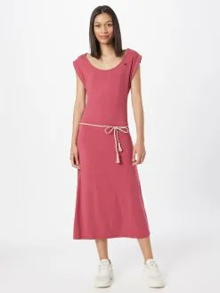 Ragwear Jerseyjurken Jurk TAG Dames Donkerroze -Aanbiedingen Ragwear Winkel b41886d8aae13e3542f3a7008ffe8641