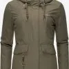 Ragwear Outdoor Jassen Functionele Jas Jazmin Dames Olijfgroen
