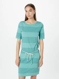 Ragwear Jerseyjurken Jurk CHEGO Dames Blauw -Aanbiedingen Ragwear Winkel b6c8e88b5dc01eafccab6498080800fa