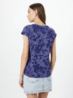 Ragwear T-shirts Shirt DIONA Dames Navy / Royal Blue/koningsblauw -Aanbiedingen Ragwear Winkel b754e4578cfd43a2bd62724e658b53c9