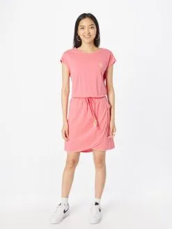 Ragwear Jerseyjurken Jurk MAIYLA Dames Koraal -Aanbiedingen Ragwear Winkel b8efc4aa92e1eb97a6df9143aa90bdf9